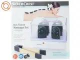 Hotstone massage sæt fra Silver Crest (str. 30 x 17 x 29 cm)