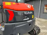 Kubota KX060-5 Hydraulisk hurtigskifte med kipbar planerskovl. - 2