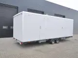 Toilet-badvogn 2x4 bad med oliefyr - 4