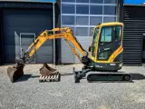 Hyundai R25z-9ak - 2.700 kg. minigraver / 2 skovle & centralsmøring - 3