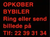 OPKØBER BY-biler