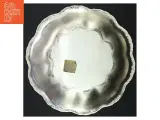 Stor sølvfarvet skål (str. Ø. 22,5 cm) - 3