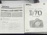 ⭐️· SPEJLREFLEKS: Nikon D70 Sæt Tilbehør - 5