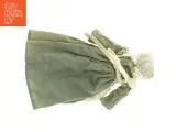 Porcelænsdukke med grøn kjole (str. 19x7 cm) - 3