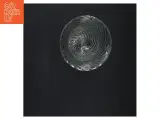 Glasvase med snoet design (str. 23x12 cm) - 2
