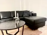 Chaiselong sofa læder