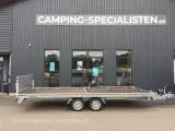 2023 - Brenderup 6520TB 3500 kg   Platformtrailer til maskiner, biler og anden tung last fra Camping-Specialisten.dk