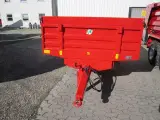 Tinaz 3,5 tons bagtipvogn med 25 cm sider - 3