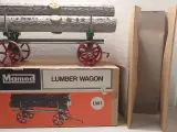 Mamod Lumber Wagon LW.1 fra 1969. Som ny.