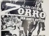 ⭐️- Plakat: Vintage - Zorro Den Sorte Rytter - 4