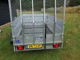 Boogie trailer med læsse rampe + presenning sælges - 3