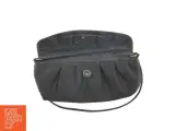 Mørkegrå satin clutch med skulderrem fra Accessorize (str. 24 x 11 cm) - 3