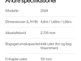 Polestar 2, LR 659 km, inkl. Vinterhjul og træk - 5