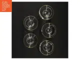 Vintageglas med guldkant (str. 14 x 9 cm) - 3