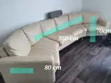 Læder sofa 