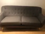 Velholdt sofa