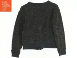Sort cardigan med blomster fra Royal Rebels (str. 122) - 2
