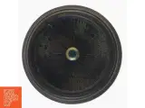 Antikt kompas i originalt læderæske (str. Ø5 x 2 cm) - 2