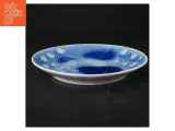 Blå dekorativ porcelænstallerken, mors dag 1972 - 3