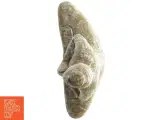 Træskulptur af mediterende figur (str. H 31 cm) - 3