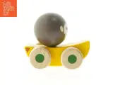 Træbil med abe-design fra &#214;ko Toys (str. 10 cm) - 2