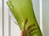 Grøn glaskande m bobler - 2