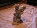 Figur/Lysestage Ældre. 185 kr + porto