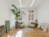 Kontor med rustikke detaljer og funktionelle rammer - 4