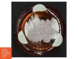 Brun glas lysestage (str. 8 x 8 cm) - 3