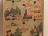 Vintage kuglespil fra Kolobok, USSR omkring 1970.