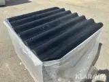 Bølgeplade 150stk Euronit 700T HJ/HU Sort - 2