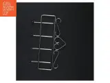 Metalknagerække med 4 kroge (str. 21x11 cm) - 2