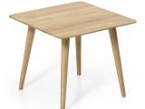 Ærø  Sofabord Massiv naturolieret EG - 60x60 cm