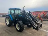 Ford 7840 med frontlæsser  - 2