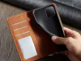Magnetisk Flip Cover til iPhone – Brun - 5