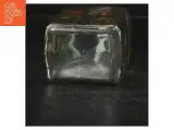 Dekorativ glasflaske med korkprop fra Holmegaard (str. 19 cm) - 2