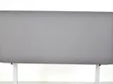 Lintex edge bordskærm i grå, inkl. 2 blanke beslag - 3