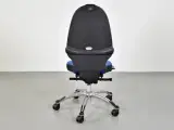 Rh extend kontorstol med blå polster - 3
