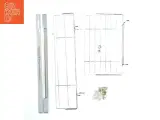 Køkkenhylder i glas og plast (str. 38x13 og 25x19 cm) - 4
