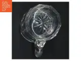 Retro Glas sennepskrukke  med låg (str. 8 cm) - 3