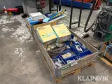 Blandet lot med svejse udstyr samt 2 fræse hoveder - 2