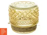 Dekorativ gylden glas vase (str. 10 x 11 cm) - 3