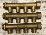 Wavin 3/4" fordelerrør 4 stk. 1/2" afg