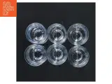 Skibsglas fra Holmegaard. Sæt med seks glas (str. 10 cm) - 3