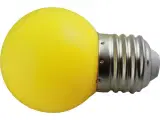 Zederkof LED 1W Kronepære - Gul