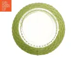 Grønt dekoreret lysglas (str. 11 cm) - 2