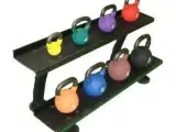 Peak Fitness Kettlebells sæt inkl. stativ