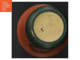 Keramik vase med fiske dekoration (str. 10 cm) - 3