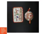 Kinesisk tepotte sæt (str. 22 x 16 cm og 20 x 20 cm) - 3
