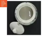Porcelænssukkerskål med låg (str. 10 cm. 9 cm i diameter) - 5